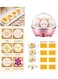 Generic Multifunctional Egg Boiler Electric, Egg Steamer Maker, Egg Cooker Rapid With Auto Shut Off Feature
