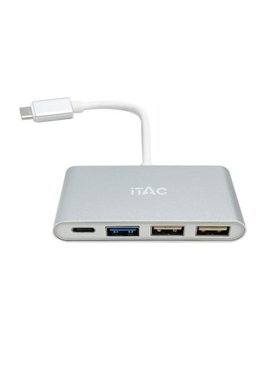 Generic 4-In-1 USB-C Hub With Type Multiport Charging And Connecting Adapter