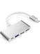 Generic 4-In-1 USB-C Hub With Type C, USB 3.0, USB 2.0 Compatible 2020-2016 Pro 13/15/16, New Compatible Air/Sur, Chrome Book, More, Multiport Charging &amp; Connecting Adapter