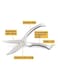 EasyLife Heavy Duty Poultry Kitchen Scissors Multi-Purpose Kitchen Shears Fish Meat BBQ Shears