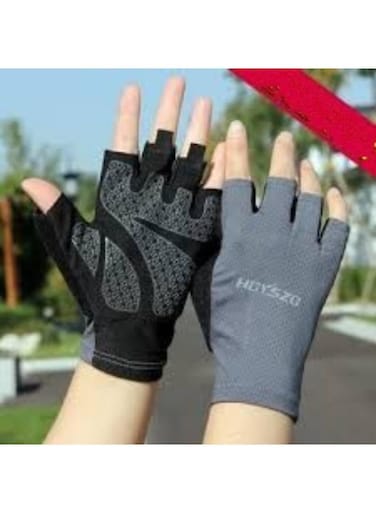 Generic 1 Pair Breathable Anti-Slip Shock-Absorbing Sports Fitness Gloves No: 3698 XL
