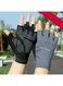 Generic 1 Pair Breathable Anti-Slip Shock-Absorbing Sports Fitness Gloves No: 3698 XL