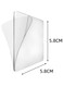 شريط لاصق نانوي شفاف متعدد الاستخدامات، ناعم، ذو وجهين، 10 قطع، مانع للانزلاق، ذاتي اللصق، للاستخدام المنزلي