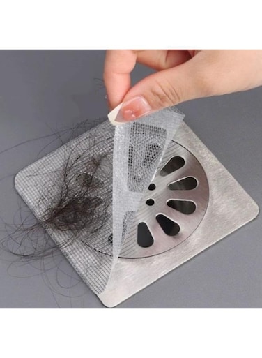 Generic 10 Pieces Disposable Sink Drain Paste Hair Filter Stickers For Hair Home Cleaning Supplies