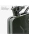 Generic 10L Petrol Canister With Portable Handle Stainless Steel Fuel Tank
