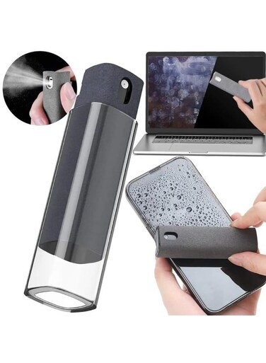 Generic 10ml Screen Cleaner Touchscreen Mist Cleaner Fingerprint-Proof Screen Cleaner Spray Microfiber Cloth Reusable Monitor Cleaner For All Device Screen
