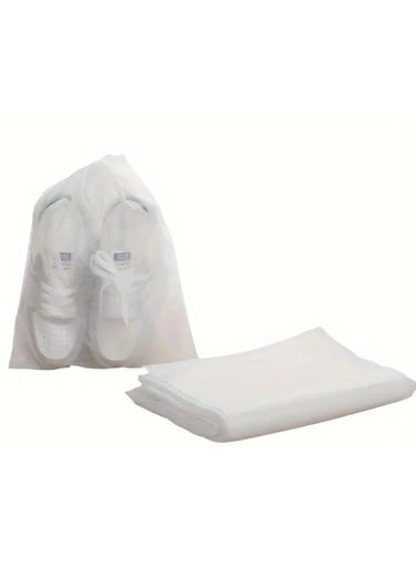 Generic 10 Pcs Portable Durable And Easy-To-Carry Shoe Packing Pouches Organizer For Convenient Storage And Travel Non Woven Storage Bags