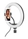 Generic 10W Dimmable 2700-5500K Color Temperature LED Ring Light Black/White
