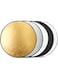 Generic 110Cm 5-In-1 Photography Reflector Set - Portable Collapsible Multi-Disc Reflector With Bag For Professional Photo Lighting, Ideal For Portrait, Product, And Fashion Photography