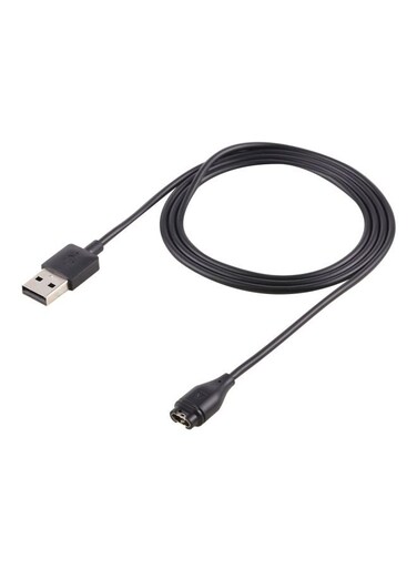 Generic 1M USB Charging Cable For Garmin Fenix 5 1Meter Black/Silver