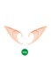 Generic 2 Pair Halloween Elf Ears Fake Vampire Fangs Avatar Fairy Cosplay Props Party Costume Accessories, Skin Color Long Style 12Cm