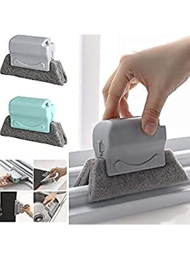 أدوات تنظيف يدوية عامة مكونة من قطعتين لتنظيف فجوات الأخاديد، ومسارات الأبواب والنوافذ، وفرش تنظيف المطبخ، وأداة تنظيف منزلية متعددة الأغراض