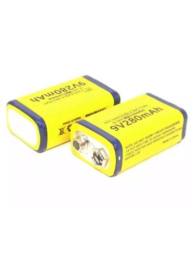 Generic 2 Pieces High-Performance Environmentally Ni-Mh 9V280mAh Rechargeable Battery