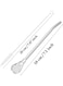 Generic 2 Pieces Straws With Filter Spoon Stainless Steel Straw Set Juice Spoon Yerba Mate Tea Coffee Cocktail Mixer Spoon With 1 Cleaning Brushes