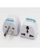Generic 2 Pieces Uk/Us/Eu Universal Adapter To Australian Plug 3 Pin Converter