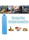 Generic 2 Pieces Universal Air Conditioner Fan Ice Box Air Cooler Refrigeration Ice Crystal Preservation Incubator Refrigeration Blue Ice Pack
