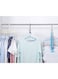Generic 2 Pieces, Beige, Multi - Function 9 - Hole Folding Magic Hanger, Space - Saving Clothes Organizer For Home, Dormitory, Bedroom