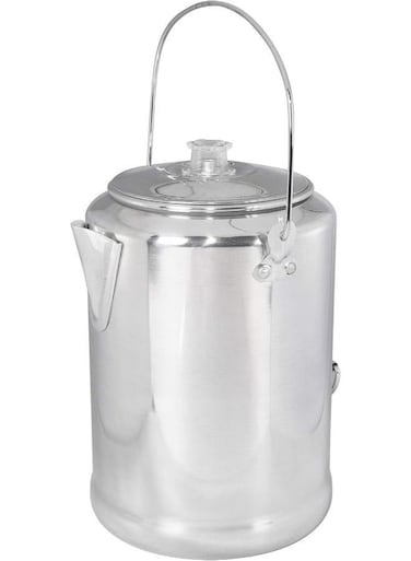 Generic 20-Cup Aluminum Percolator Coffee Maker For Outdoor Camping
