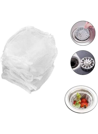 Generic 20 Pcs Kitchen Sink Strainer Mesh Bag ​Mesh Sink Strainer Bags- Sink Net Strainer Filter Bags For Sink Drain For Collecting Kitchen Food Waste Leftover Garbage