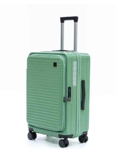 Generic 24 Inch Expandable Checked-In Durable Hardshell Trolley Luggage Suitcase With Spinner Wheels And Tsa Lock