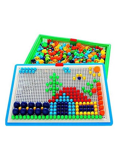 Generic 296-Piece Mushroom Nails Puzzle Set