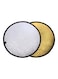 Generic 2-In-1 Foldable Reflector Board 60Cm Gold/Silver