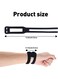 Generic 2 Pcs Adjustable Wrist Strap, Breathable Thin Sport Wrist Strap Designed For During Basketball, Fitness, Yoga And Weightlifting, One Size Fits Most