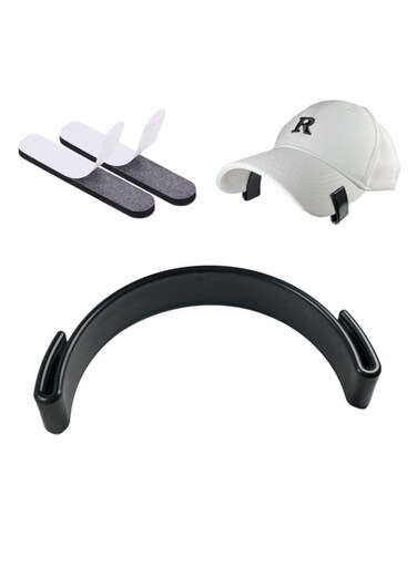 Generic 2 Pcs Hat Brim Bender Shaper Fixer - Adjustable Width Curving Tool For Baseball Caps, No Steaming Required With Self Adhesive Tape, Ideal Gift For Hat Lovers