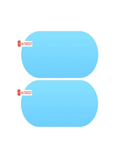 مجموعة عامة من قطعتين من أفلام الحماية المقاومة للماء لمرايا ونوافذ السيارة