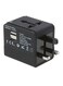 Generic 2-Port Universal Travel Charger Black