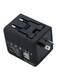 Generic 2-Port Universal Travel Charger Black