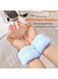 Generic 3 Pieces Hair Band Cosmetics Spa Headband Skincare Microfibre Make-Up Hairband Cuff Waterproof Face Wash Skincare Tools For Women Face Washing Wristband