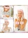 Generic 3 Pieces Hair Band Cosmetics Spa Headband Skincare Microfibre Make-Up Hairband Cuff Waterproof Face Wash Skincare Tools For Women Face Washing Wristband