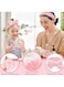 Generic 3 Pieces Hair Band Cosmetics Spa Headband Skincare Microfibre Make-Up Hairband Cuff Waterproof Face Wash Skincare Tools For Women Face Washing Wristband