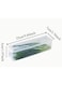 Generic 3 Pieces Of Plastic Food Storage Containers With Lids Reusable Rectangular Refrigerator Storage Boxes Suitable For Onions, Coriander, Cilantro, Garlic