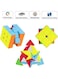 Generic 3 Pieces Rubiks Cube And Pyraminx Pyramid Triangle Rubix Cube