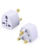 Generic 3 Pieces Universal Universal AU US EU Socket To UK AC Power Plug Travel Adapter Outlet Converter