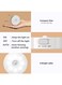 Generic 3 Pieces USB Rechargeable LED Night Lights Stick-Anywhere Hallway Closet Stairs Bathroom Bedroom Kitchen Wireless Lighting