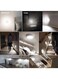 Generic 3 Pieces USB Rechargeable LED Night Lights Stick-Anywhere Hallway Closet Stairs Bathroom Bedroom Kitchen Wireless Lighting