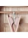 Generic 3 Pieces, Pink, Creative 4 - Claw Rotatable Hook, Multi - Function Storage Hanger For Clothes, Scarves, Bags - Wardrobe &amp; Doorway Use