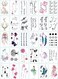 Generic 30 Sheets DIY Temporary Tattoo Fashion Designs For Body