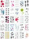 Generic 30 Sheets DIY Temporary Tattoo Fashion Designs For Body