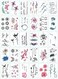 Generic 30 Sheets DIY Waterproof Temporary Tattoo Fashion Designs For Body