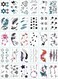 Generic 30 Sheets DIY Beauty Temporary Tattoo Fashion Designs For Body