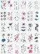 Generic 30 Sheets DIY Temporary Tattoo Fashion Designs For Body