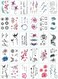 Generic 30 Sheets DIY Temporary Tattoo Fashion Designs For Body