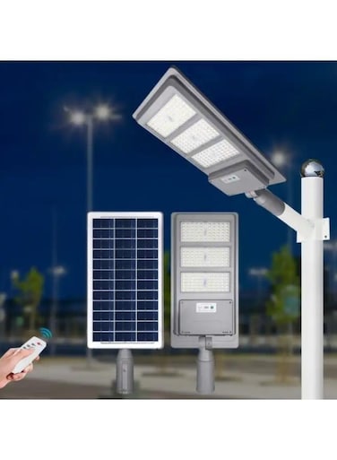 Generic 3000W Solar Street Light Dusk To Dawn With Remote Control Motion Sensor Solar Lights Outdoor Waterproof, Perfect For Patio, Shed, Garden, Backyard