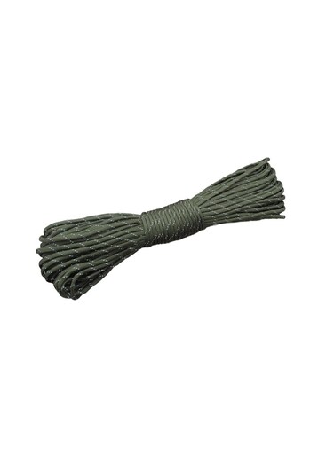 Generic 31 Meters Per Bundle Military Green Reflective 9 Core Military Specification Multi Functional Paracord High Brightness Survival Escape Tent Rope