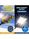 Generic 3600W Street Lights Solar Powered With Motion Sensor, Solar Lights Outdoor Dusk To Dawn, Solar Parking Lot Lights For Commercial With Remote