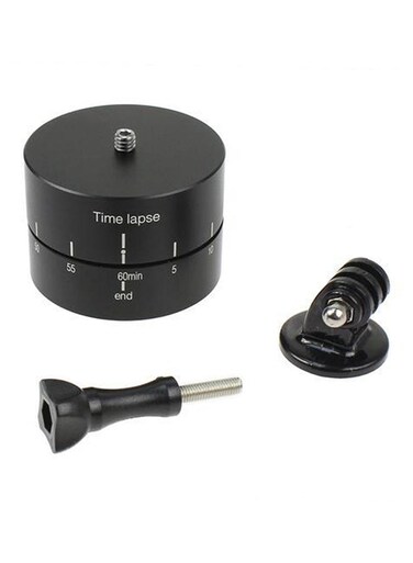 Generic 360-Degree Rotatable Ball Head For Gopro Camera Black